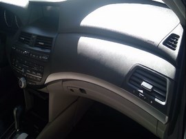 2008 HONDA ACCORD, SILVER, EX-L, 305L, AT,  A25053